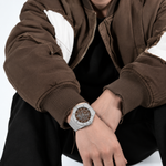 Luxury Skeleton Dial Chronograph Style Watch for Men