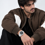 Luxury Skeleton Dial Chronograph Style Watch for Men