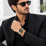 Men's Analog-Digital Dual Display Watch – Chronograph, Water Resistant 3ATM