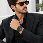 Men's Analog-Digital Dual Display Watch – Chronograph, Water Resistant 3ATM