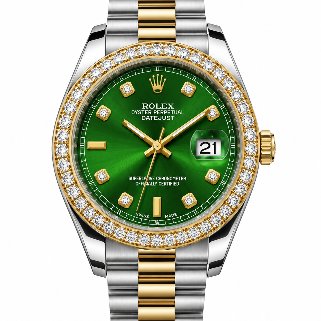 Rolex Oyster Perpetual Datejust – Diamond Bezel Luxury Watch