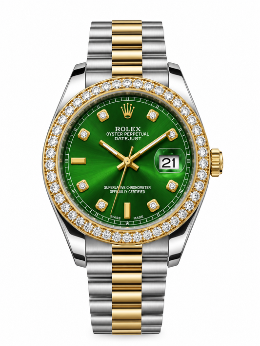 Rolex Oyster Perpetual Datejust – Diamond Bezel Luxury Watch