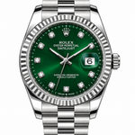 Men's Fluted Bezel Steel Watch – Honeycomb Dial, Date Display