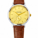 Gold / Two-Tone Case / Brown Strap