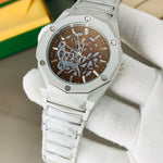 Luxury Skeleton Dial Chronograph Style Watch for Men