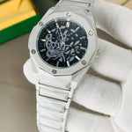Luxury Skeleton Dial Chronograph Style Watch for Men