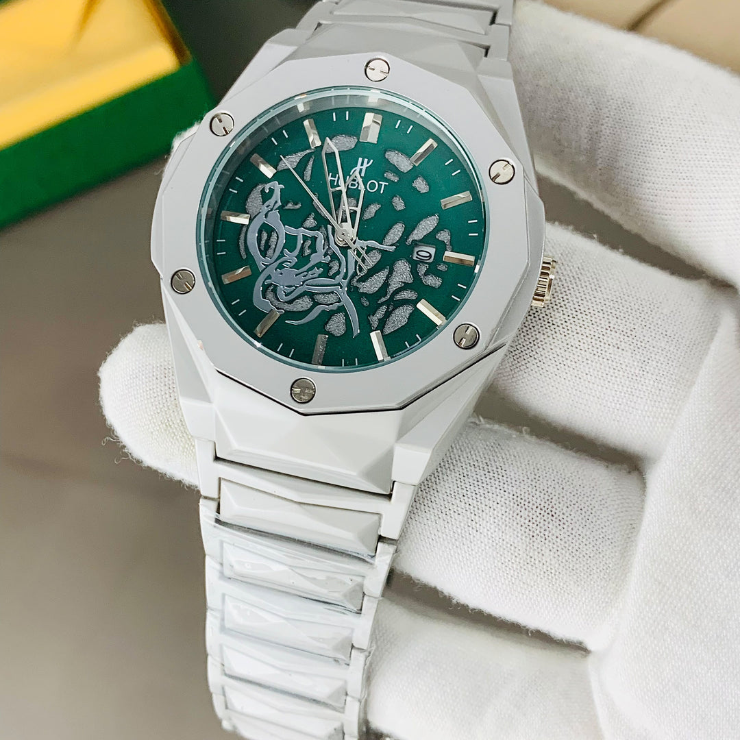 Luxury Skeleton Dial Chronograph Style Watch for Men