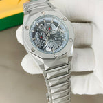 Luxury Skeleton Watch – Premium Stainless Steel Design