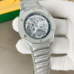 Luxury Skeleton Watch – Premium Stainless Steel Design