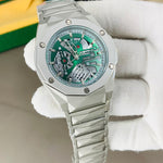 Luxury Skeleton Watch – Premium Stainless Steel Design