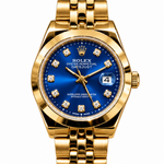 Women’s Classic Bracelet Watch – Smooth Bezel, Crystal-Style Markers & Date